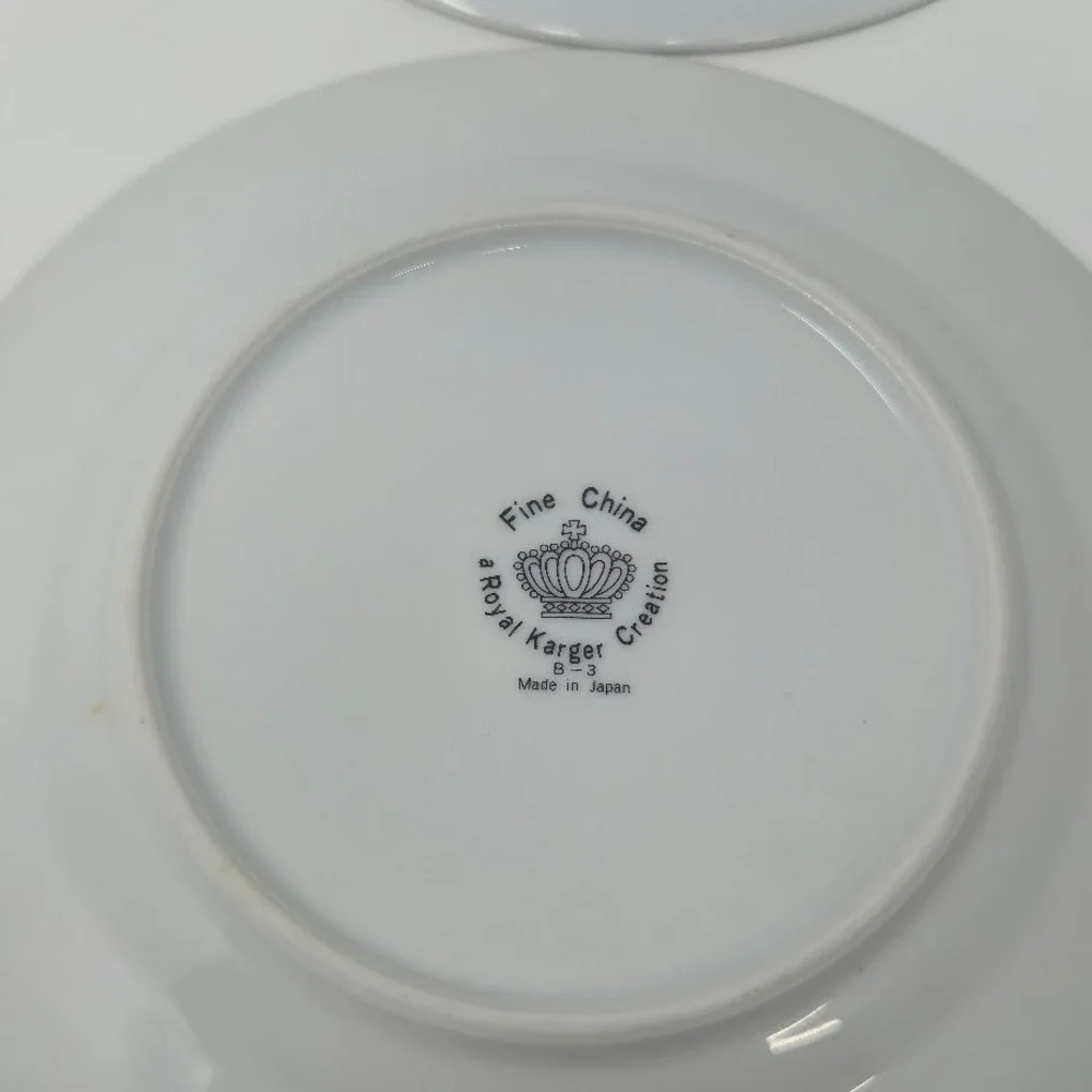 Vintage Royal Karger Fine China 6 1/4